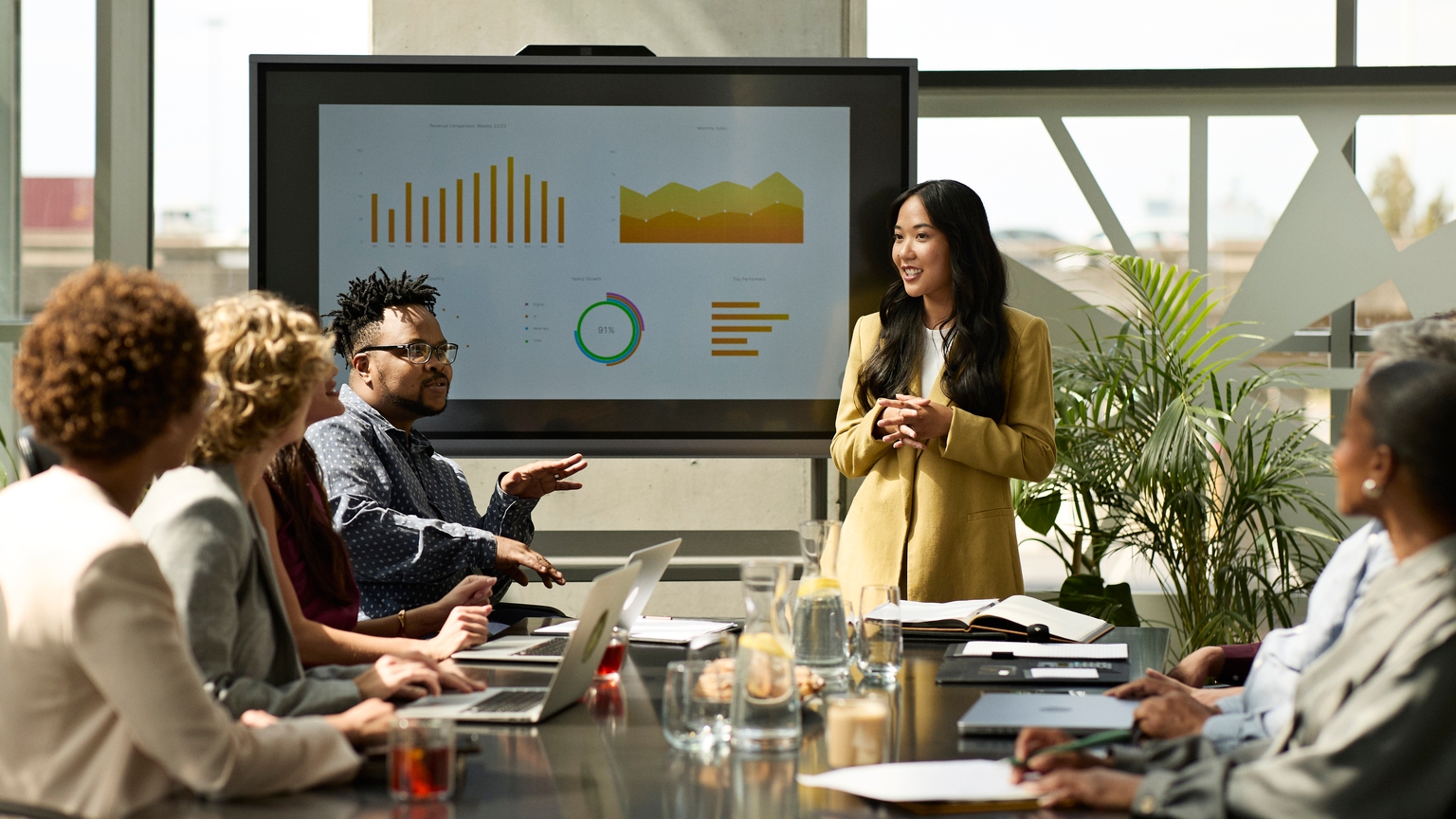 FenuFiber team in a professional business setting